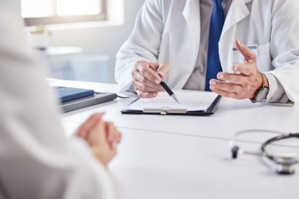 Doctor And Patient In Consultation